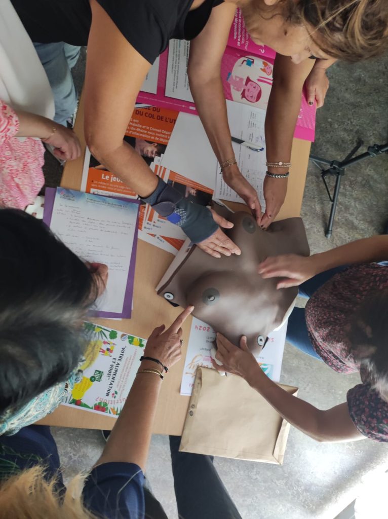 atelier prévention cancer asso femmes familles font vert